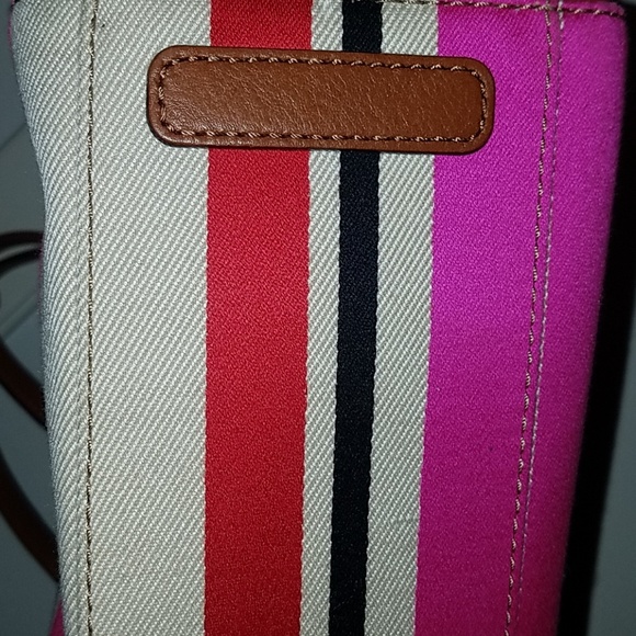 Kate Spade Striped Handbag - Picture 3 of 4